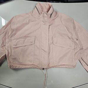 Current/Elliott Light Pink Utility Jacket